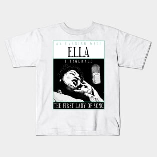 Jazz ELLA - Poster Art Kids T-Shirt